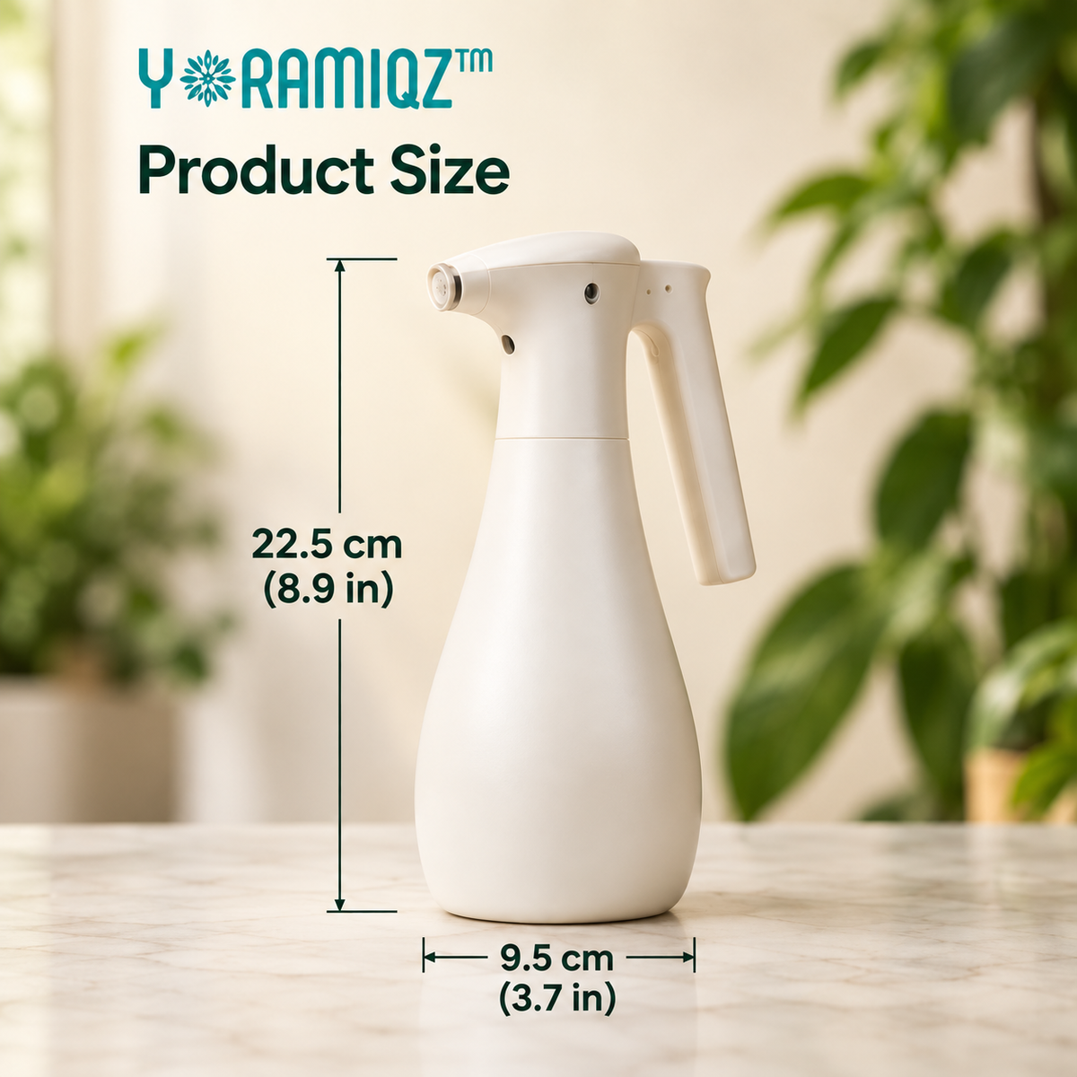 Yoramiqz™ Verdant Mist – Fine Plant Mister Spray Bottle for Indoor Plants, Succulents, Ferns & Tropical Houseplants